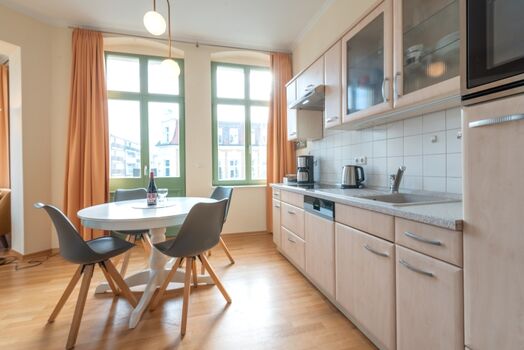 Essbereich und Küche