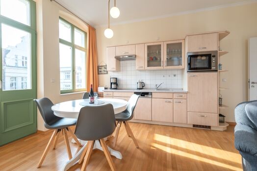 Essbereich und Küche