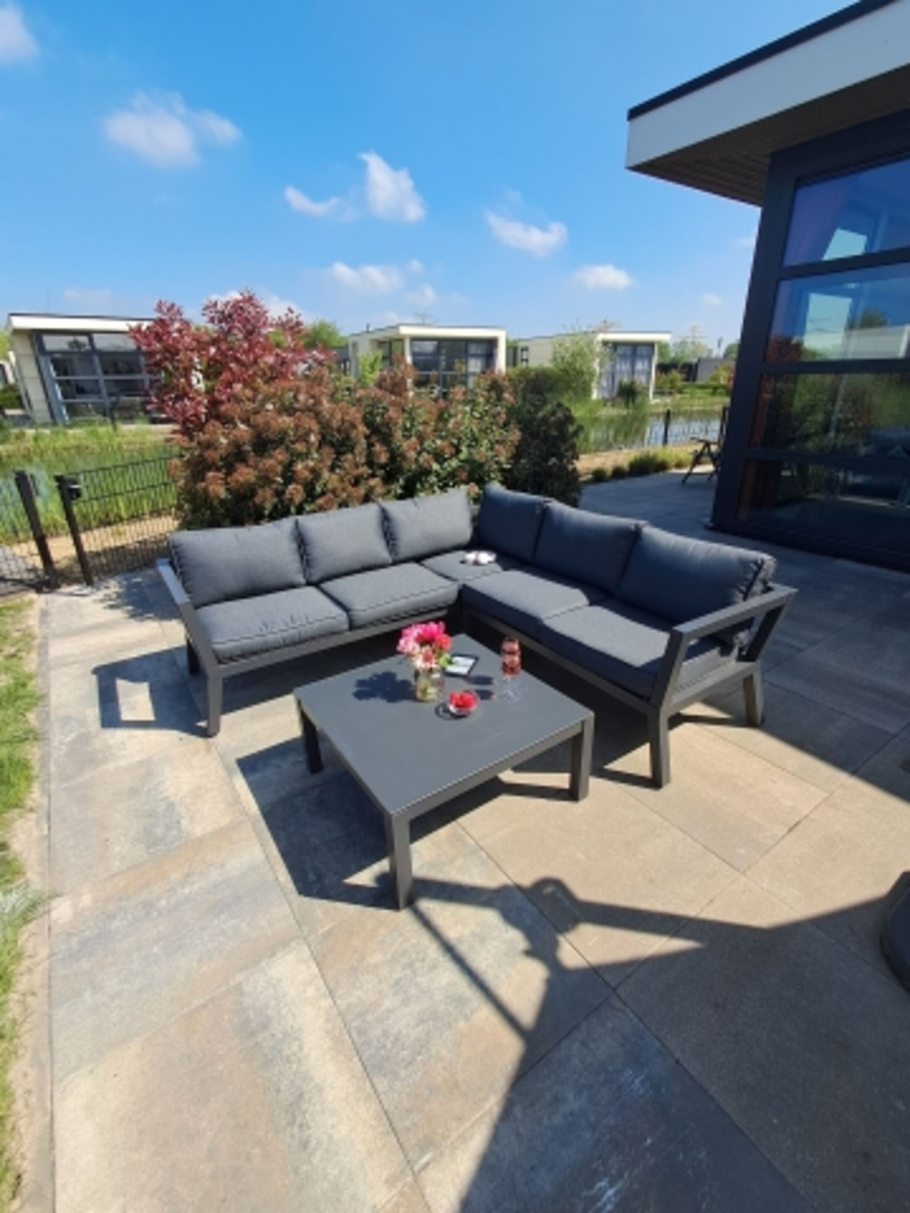 tolle Gartenlounge zum Chillen