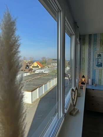 seitlich kann man sogar noch das Meer erkennen