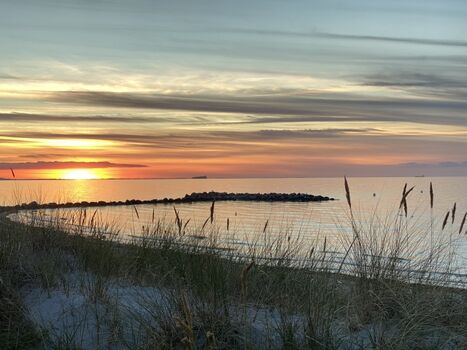 Sonnenuntergang am Meer