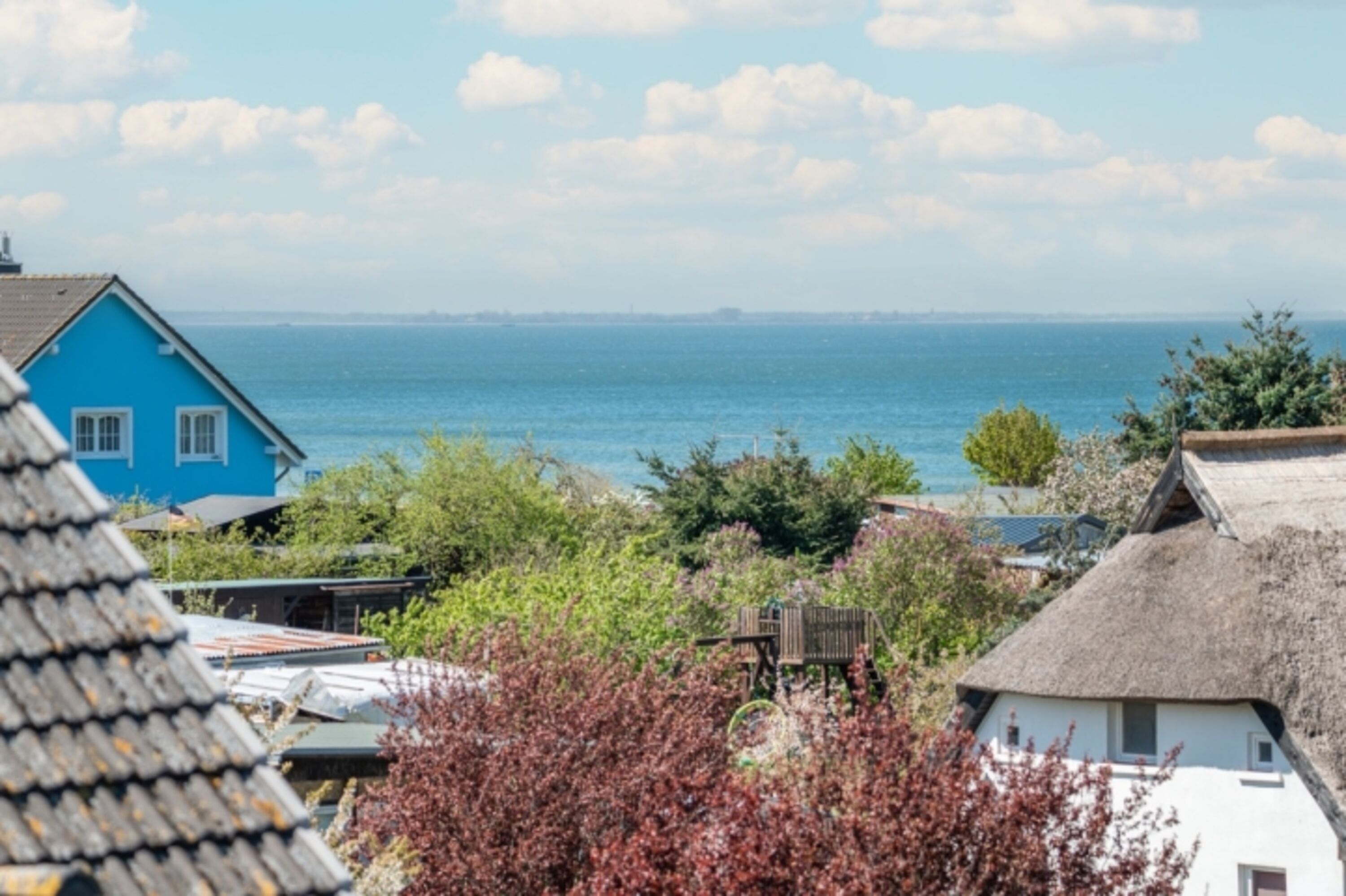 Blick vom Balkon