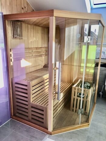 Sauna mit Boddenblick