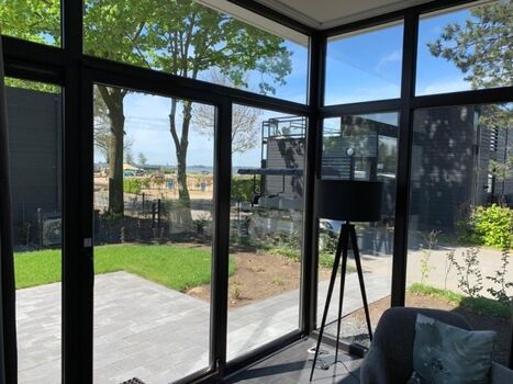 Blick auf den Strand 