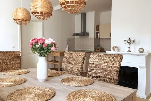 Essbereich und Küche