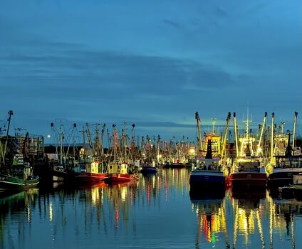 Krabbenkutter zur Lichterwoche