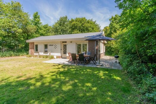Das gemütliche Ferienhaus neben dem Strand