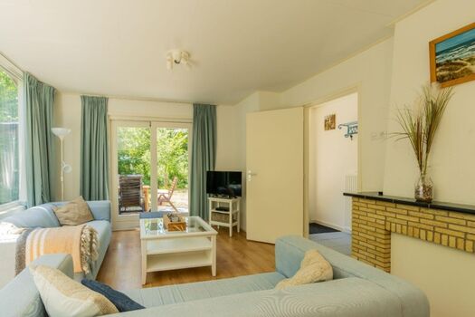 Die gemütliche Sitzecke mit Digital TV