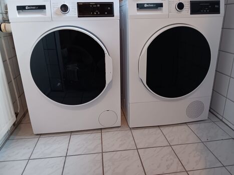 Waschmaschine und Trockner