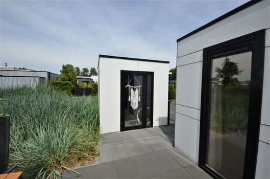 Fahrrad- und Geräteschuppen