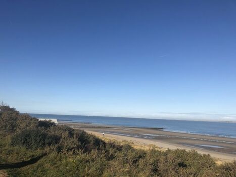 Nordsee in Breskens bei strahlendem Sonnenschein