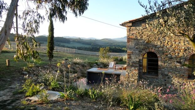 Casa Toti mit Landschaft