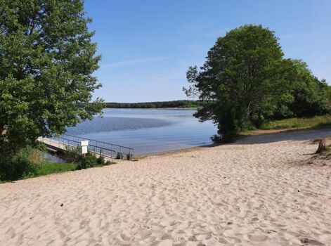 Sandstrand am Vilzsee