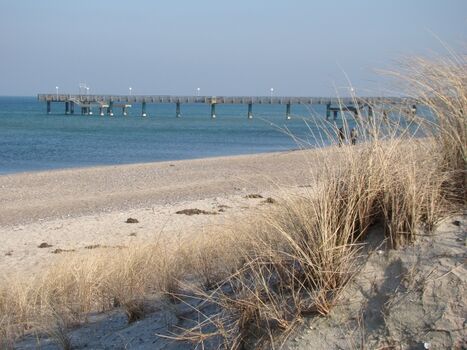 Strand im Winter