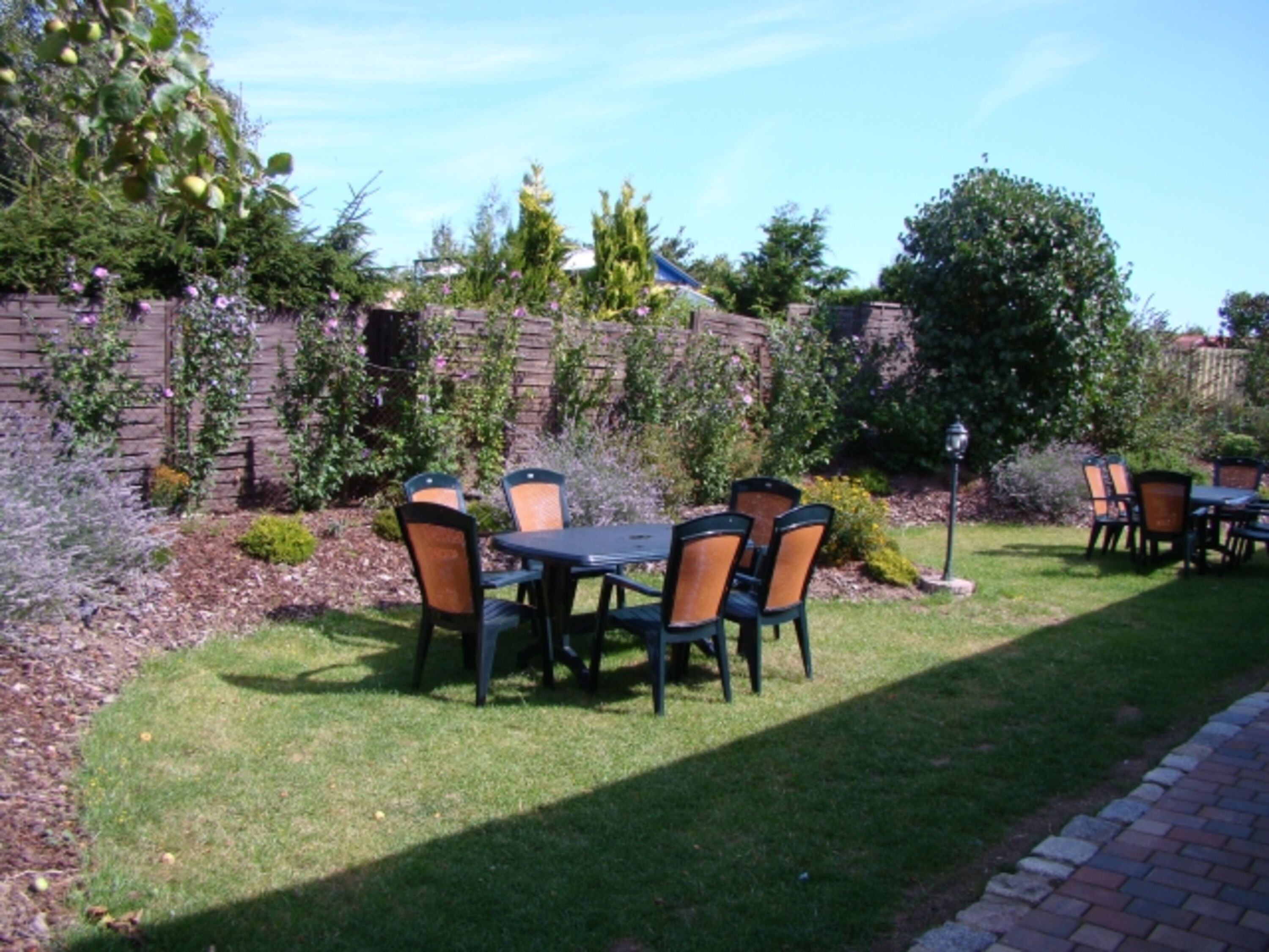 Sitzecke im Garten