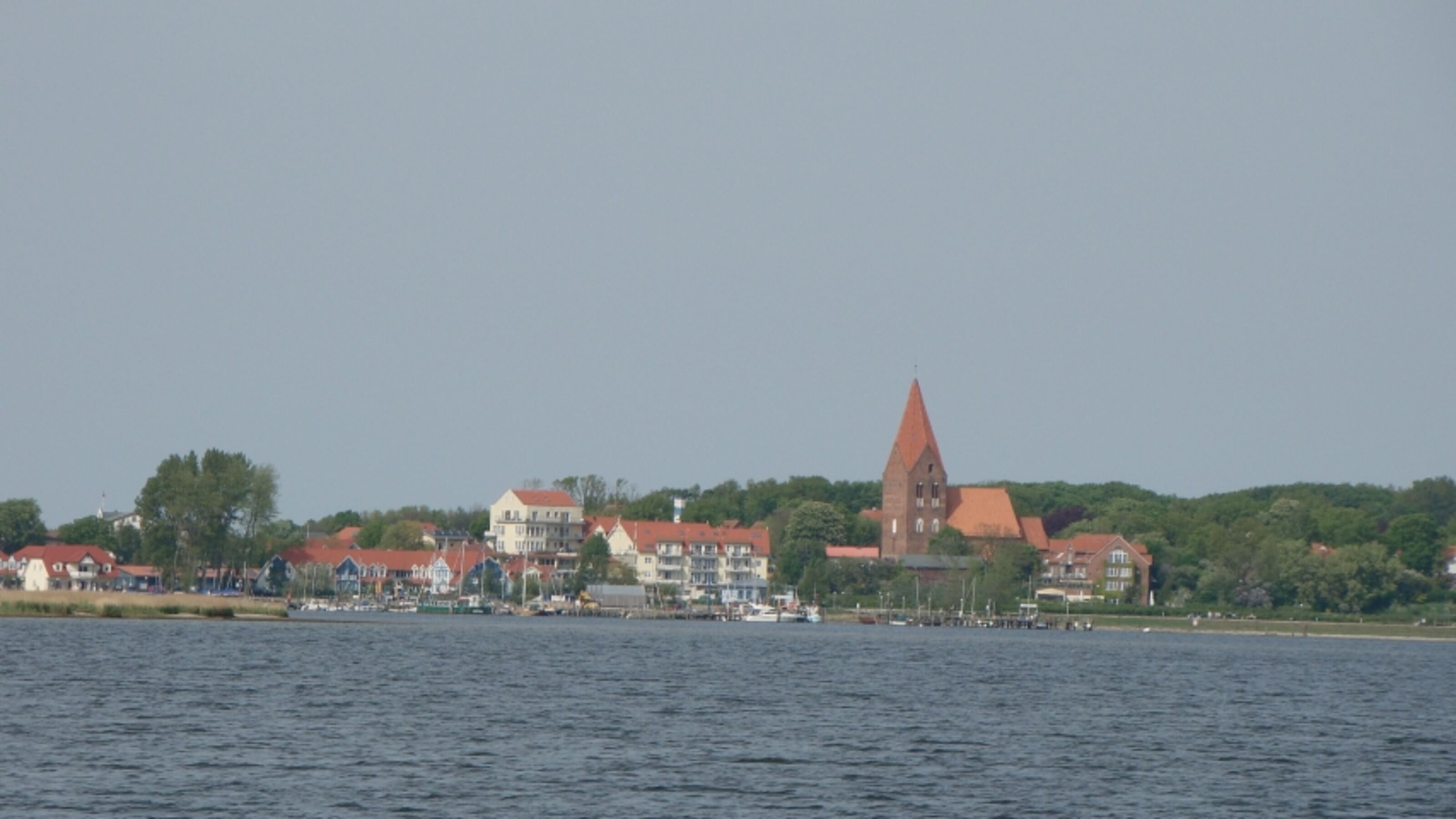 Rerik von der Haffseite aus