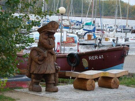 Rerik-das Fischerdorf hier am Jachthafen