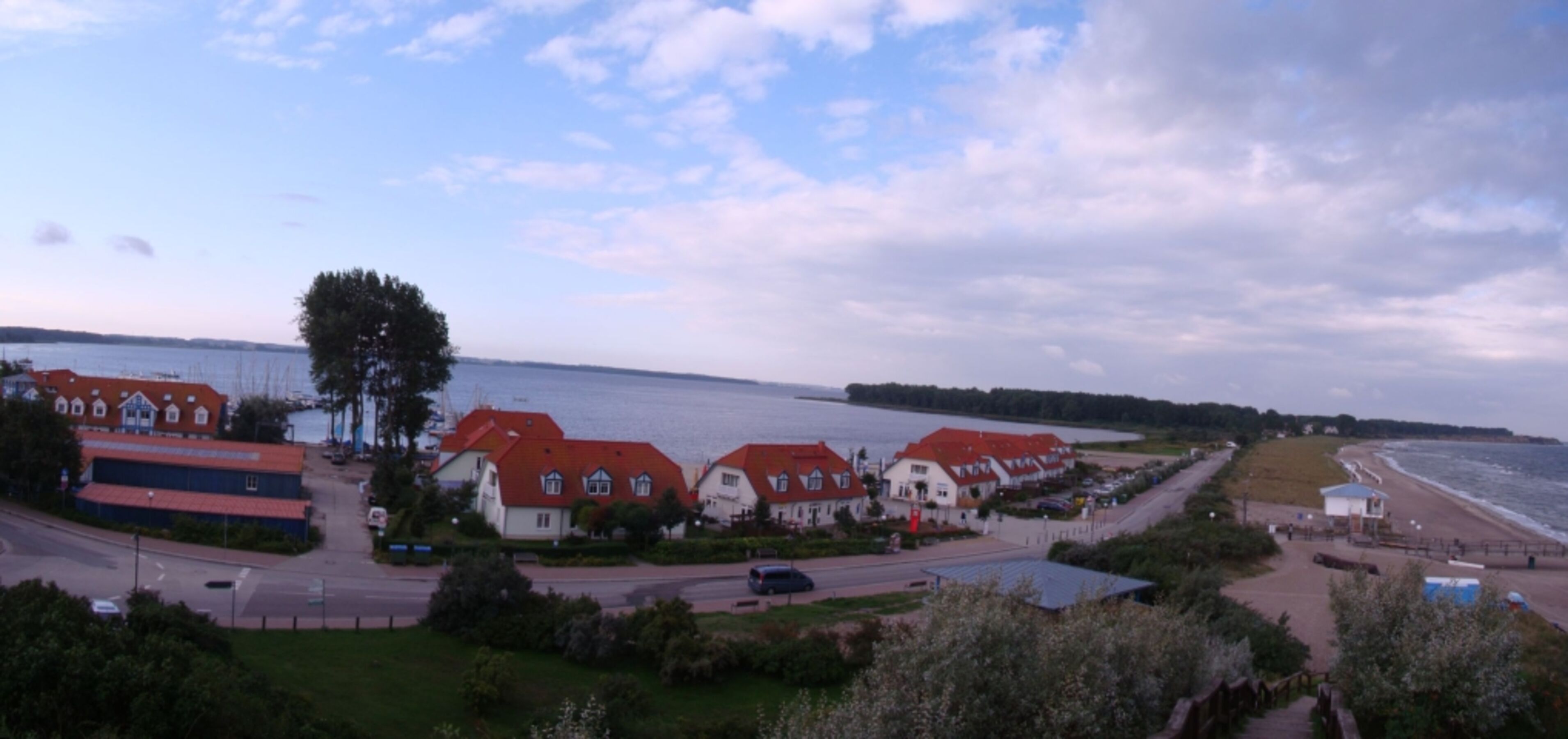 Blick auf Haffplatz 