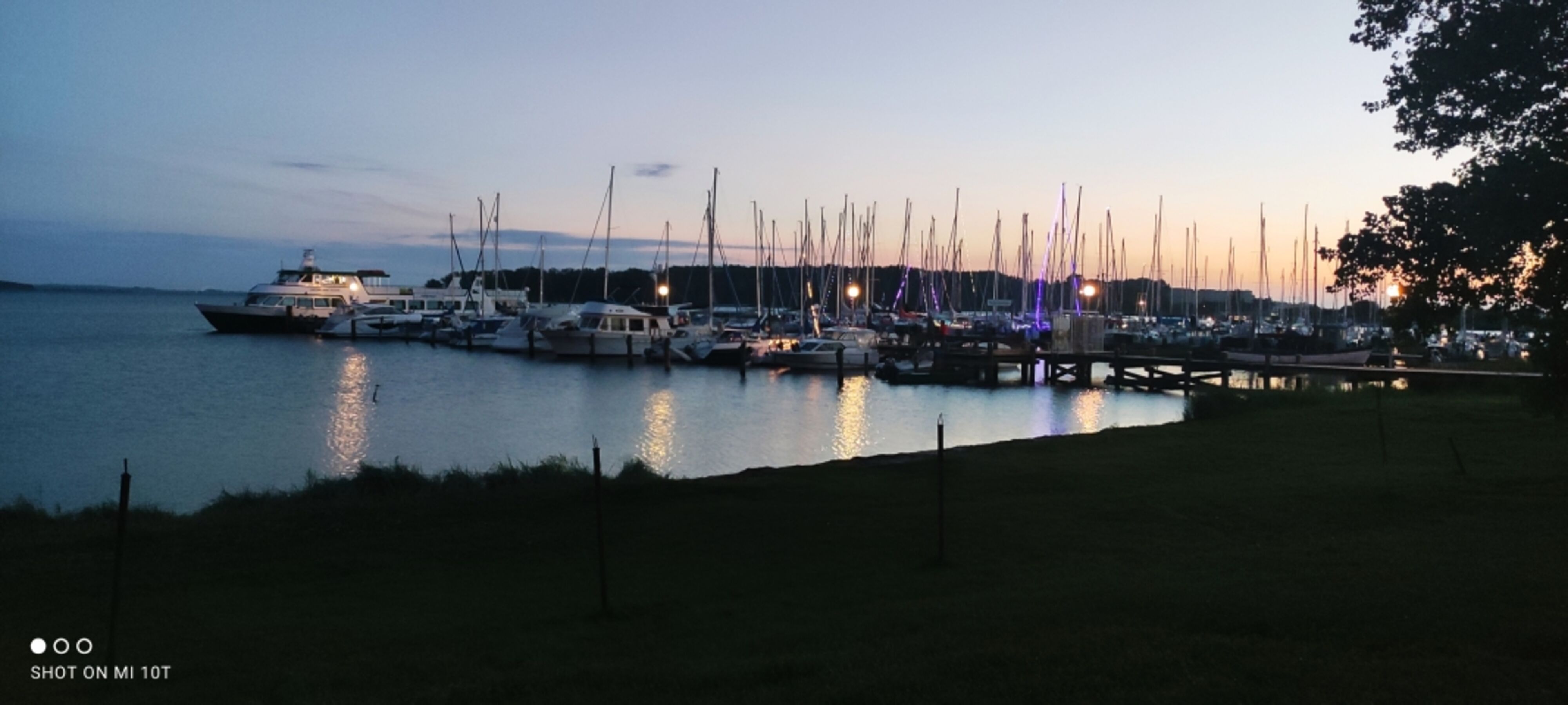 Abendstimmung am Jachthafen 