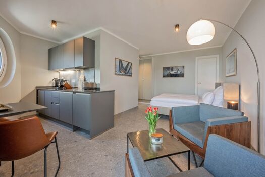 1-Zimmer-Apartment (Studio) für 2 Personen im 1. OG