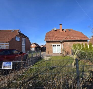 Gartenbereich mit Stellplatz 