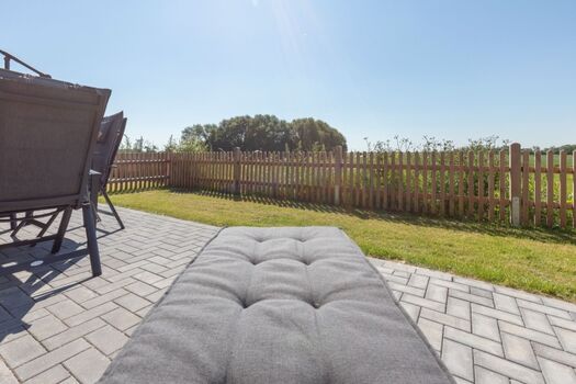 Schöne Aussicht von der Terrasse