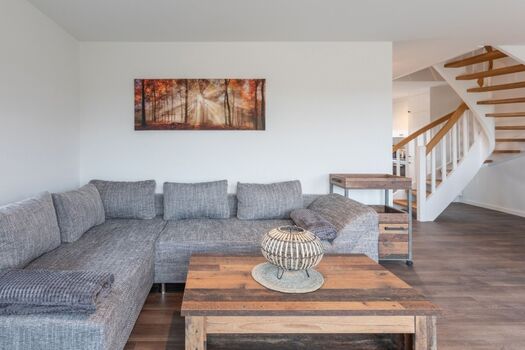 Sofaecke im Wohnzimmer