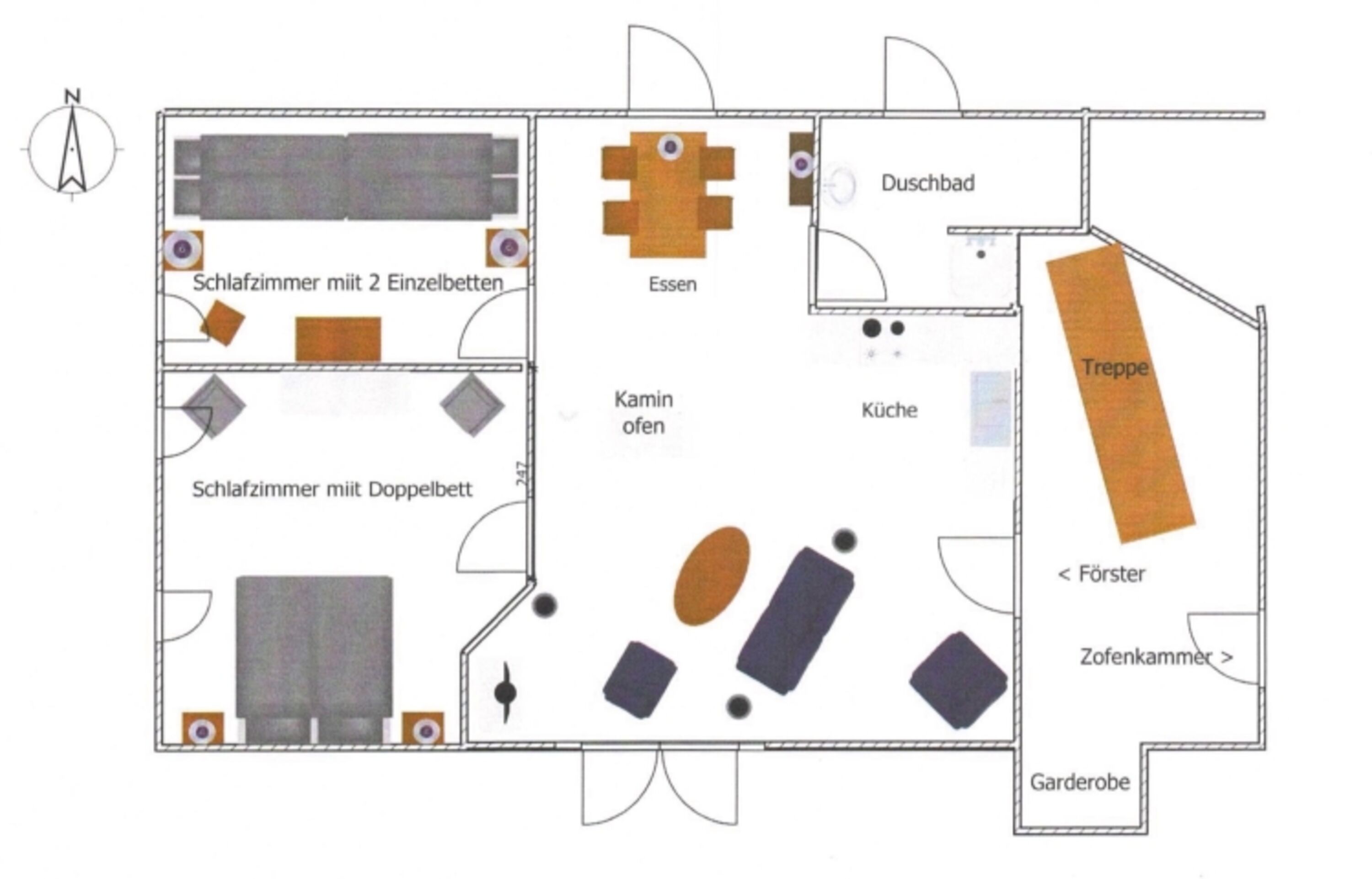 Grundriss Förster