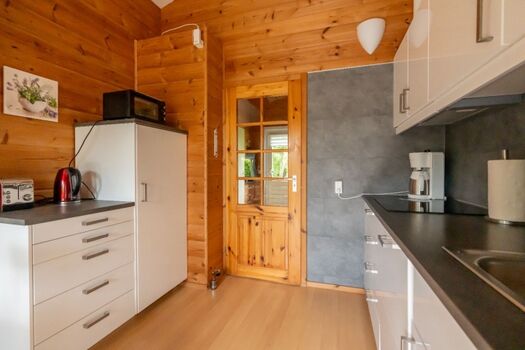 Die offene Küche mit allem Komfort