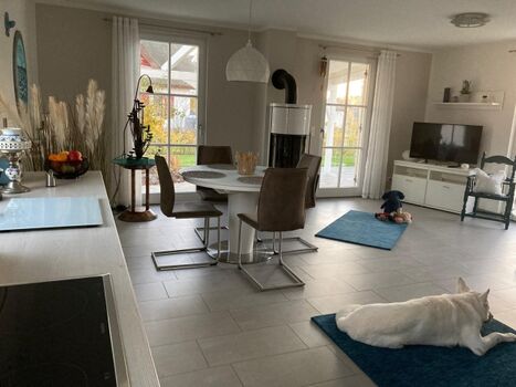 Wohn-Essbereich mit Terrassenzugang