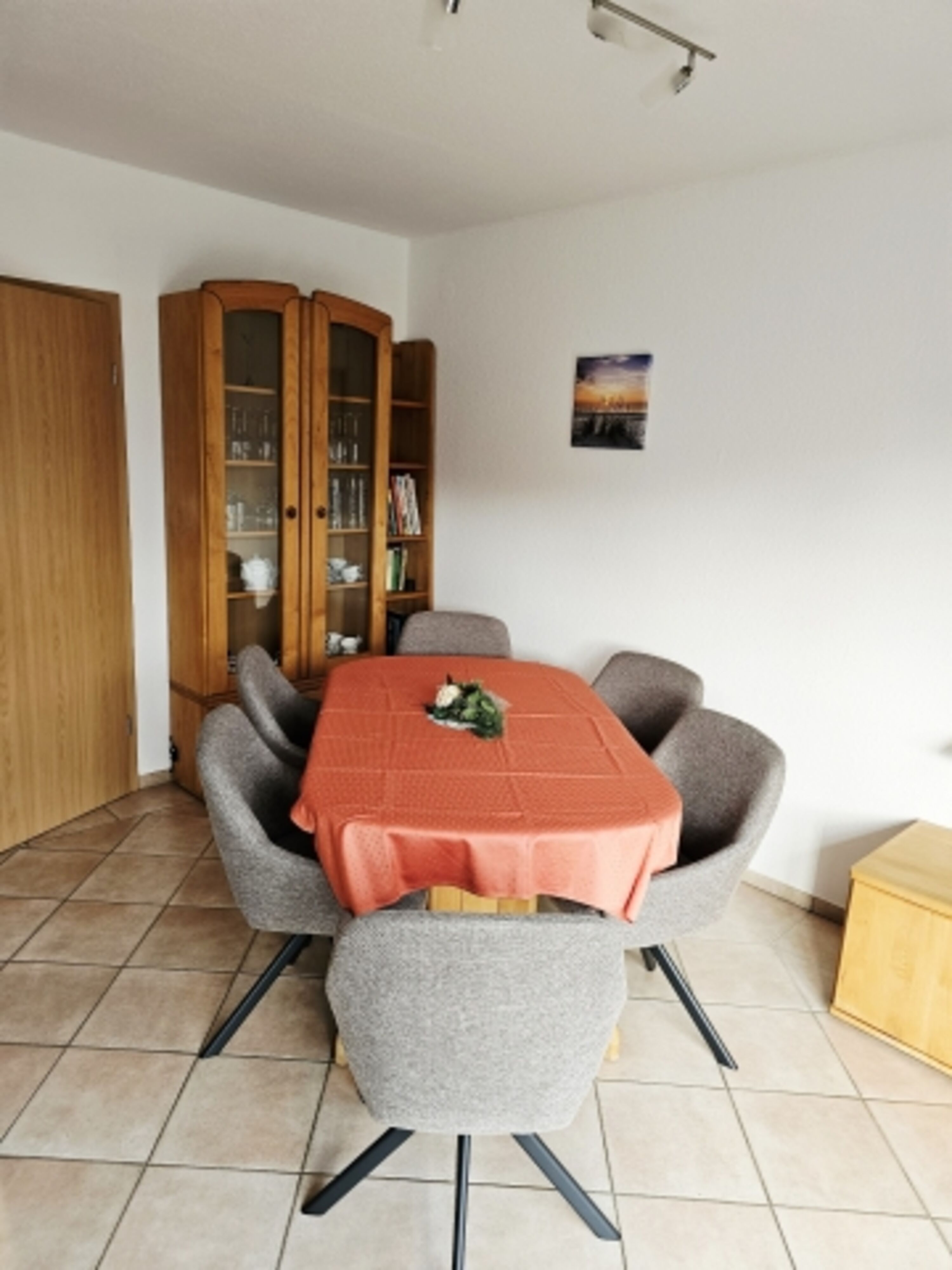 Essbereich Wohnzimmer ausziehbar für 8/10 Personen 