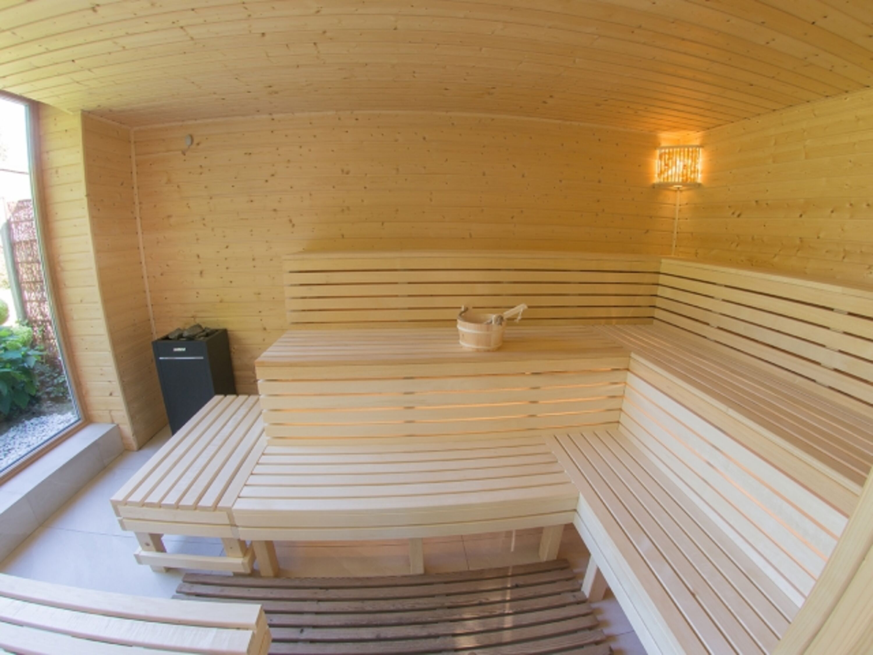 Entspannen in der Sauna