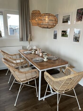 Der Essplatz mit 5 Sitzplätzen 