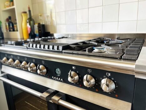 Landhausherd Gas und Induktion