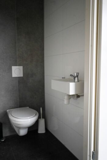 Das zusätzliche WC sorgt für mehr Komfort