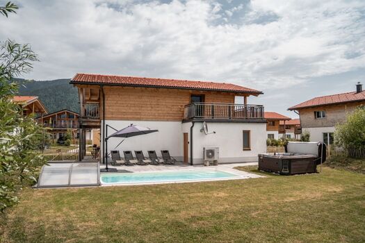 Eingezäunter Garten