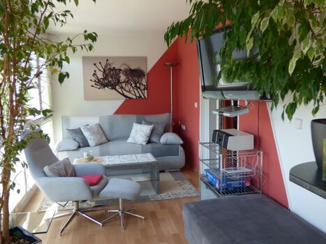 Wohnraum im Wintergarten 