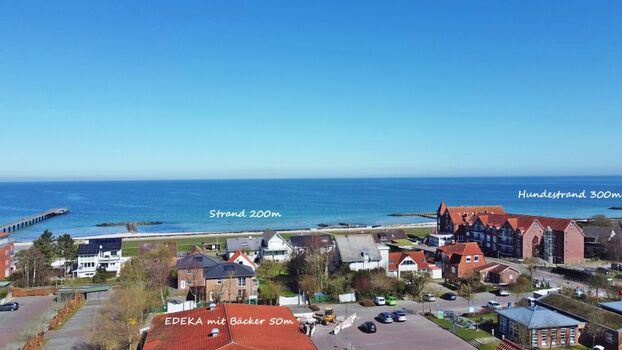 beste Lage nur 300 Meter vom Hundestrand entfernt