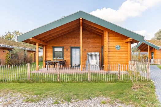 Huus Bodderlicker - vordere Ansicht des Ferienhauses 