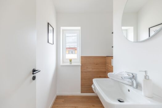 Huus Bodderlicker - helles Gäste-WC