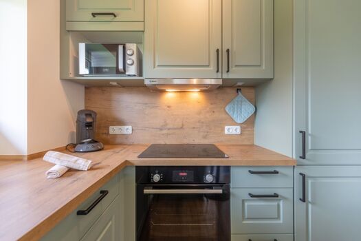 Huus Bodderlicker - moderne Küche lädt zu Kochabenden ein