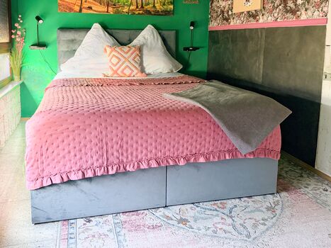 Boxspringbett 1,60 x 2,00m.