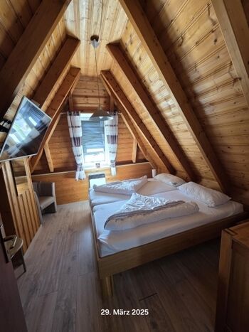 Schlafzimmer, Doppelbett