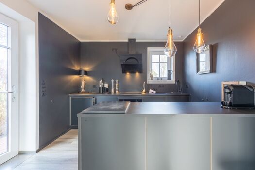 Moderne offene Küche 