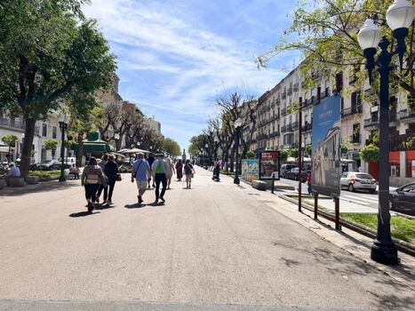 Die Flaniermeile "Rambla Nova"