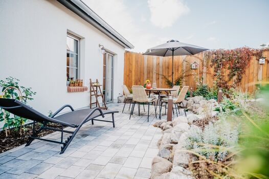 Gartenbereich mit Terrasse