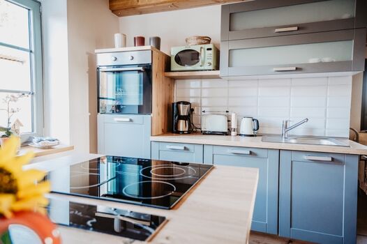 Offene Küche mit Tresen