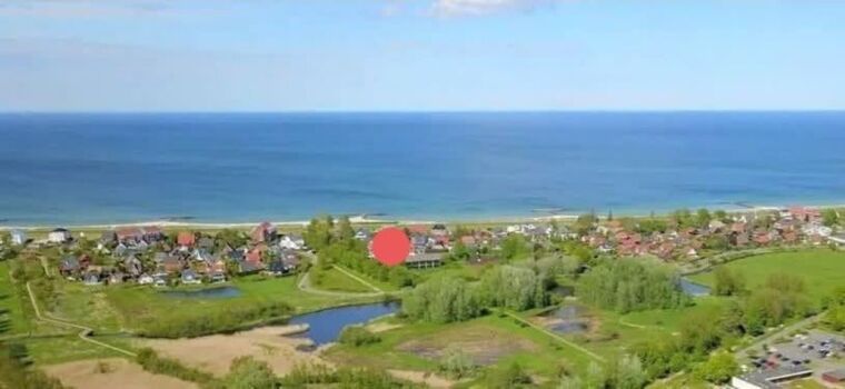 Lage der Strandferienwohnung Meeresrauschen