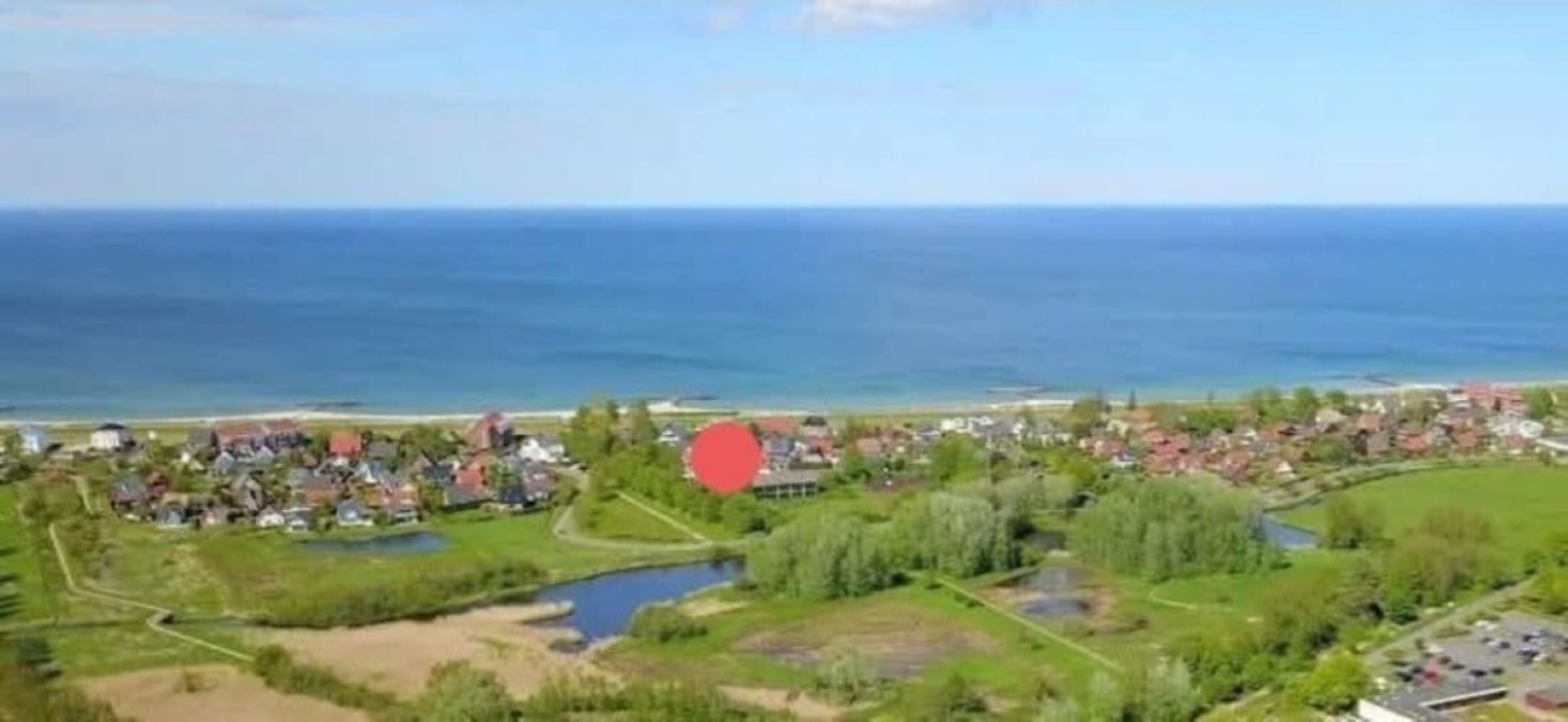 Lage der Strandferienwohnung Meeresrauschen