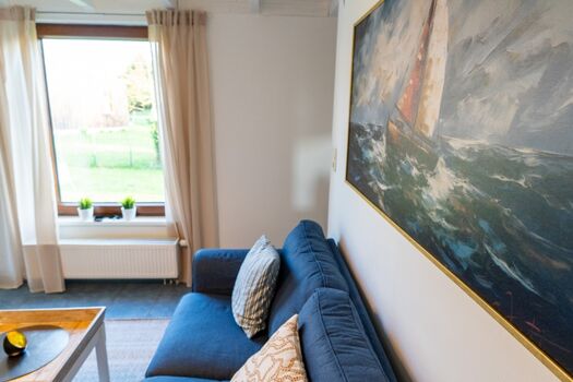 Blick aus dem Wohnzimmer